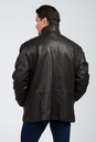 Мужская кожаная куртка из натуральной кожи на меху с воротником 3600056-3